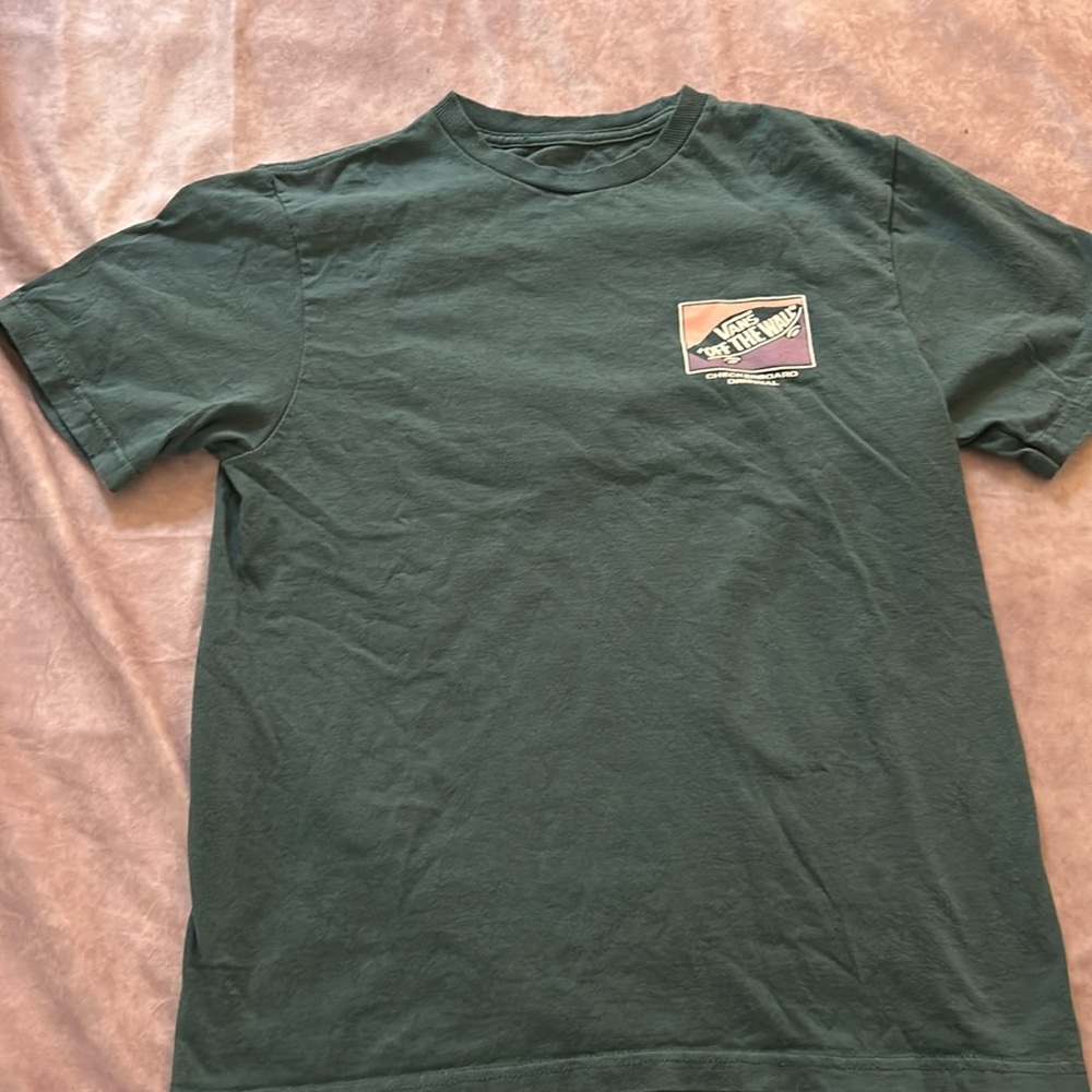 Boys Vans shirt large 10-12 gently used